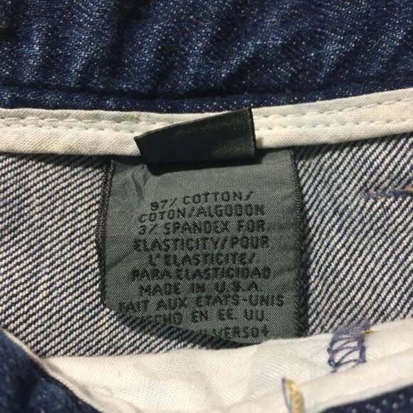 VINTAGE LIZWEAR HIGH WAIST DENIM PANTS SIZE 8 - Picture 5 of 5